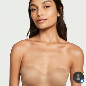 Sturdy strapless convertible bra